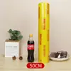 Filme PVC Filme Plástico Household Rolo Grande Grau Alimentício Econômico Comercial Pacote Para Frutas Legumes Restaurantes Salões de Beleza Especializado Atacado