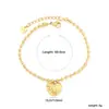 Pulsera de Diseño Minimalista Versátil Europea y Americana, Estilo de Nicho de Lujo Ligero, Chapado en Oro de 18 Quilates, Joyería con Cuentas de Circonita de Colores de Comercio Exterior, Pulsera Transfronteriza