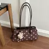 Bolso de lunares elegante transfronterizo de comercio exterior para mujer, nuevo, de alto valor, nicho, para ir al trabajo, bandolera, bolso de hombro versátil y moderno