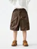 Pantalones Cortos Estilo Ropa de Trabajo para Niños, Nuevos Pantalones Cortos Finos de Moda Verano 2026 para Niños, Pantalones Casuales de Cinco Puntos para Niños Pequeños