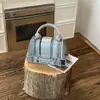 Bolsa feminina com cores contrastantes, de mão, patchwork, bolsa pequena quadrada tecida, novo modelo 2026, com fecho de trava, bolsa de ombro e transversal fashion