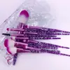 Kit de Pincéis de Maquiagem Sombra Blush Pó Solto Iluminador Contorno Base Lábios Ferramentas de Beleza Conjunto Completo