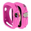 Funda Protectora Adecuada para Apple Watch Ultra2 49mm, Funda Suave de TPU de Medio Paquete, Funda de Color Caramelo Anticaídas