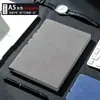 Caderno A5 de Couro de Carneiro Estilo Retrô para Negócios, Personalizável com Logo, Caderno com Folhas em Branco, Páginas Internas para Desenho, Caderno de Diário