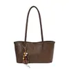 Bolso Cruzado Simple Retro para el Trabajo Estilo Coreano Elegante Color Sólido Personalizado Bolso de Mano Bolso de Hombro Pequeño de Nicho para Mujer