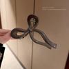 Elegante grande arco hairpin nicho feminino design tubarão agarrar para trás cabeça placa de cabelo agarrar acessórios de cabelo por atacado