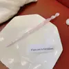 Horquilla de una palabra estilo antiguo para el cabello, horquilla de ácido acético de estilo frío retro moderno de nicho para mujer, accesorio simple para el cabello