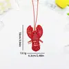 Parches Bordados con Cuentas Hechos a Mano de Estrella de Mar y Langosta, Cordones, Accesorios para Zapatos y Sombreros, Dijes para Bolsos, Accesorios para Ropa, Parches Parches, DIY