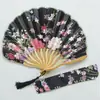 Leque Kimono Requintado Leque de Quilha de Cetim Leque de Concha Leque de Kimono Estilo Japonês