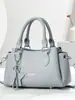 Bolsa de Mão Bolsa 2025 Nova Moda Bolsa de Ombro Transversal Prática Multicamadas Grande Capacidade Bolsa de Mãe Tendência Comércio Exterior
