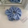 Azul Bebé~ Suave Diadema de Esponja con Estampado de Moño Estilo Francés y Elegantes Lunares para Presión Alta en la Corona