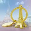 Llavero personalizado de la Torre Eiffel, colgante pequeño de metal con la Torre de París, regalo pequeño, recuerdo de viaje