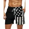 2026 Venta Cruzada Europea y Americana Más Vendida Shorts de Playa Transpirables de Secado Rápido Casual Sueltos Estampado Digital 3D Venta al por Mayor