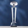 Fábrica de Origem Troféu de Cristal Gravação Personalizada para Reunião Anual Corporativa, Funcionários Destaques, Premiação de Eventos Esportivos Presentes Atacado