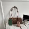 Bolso de Mujer Vintage de Alta Gama 2025 Nuevo Moda Coreana Bolso de Mano Bolso de Hombro Bolso Casual Versátil Bolso tipo Baguette para Debajo del Brazo