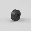 Imanes de Ferrita Personalizados de Fábrica Disco Negro Rectificadora Acero Magnético Fuerte Material de Imán Permanente Imán Resistente a Altas Temperaturas