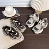 Tenis infantiles, colección primavera 2026, versátiles y con estilo para niños, con suela antideslizante, diseño "dad shoe" de moda y material transpirable, adecuados para niños mayores