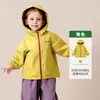 Ropa Infantil Amira 2026 Otoño Nueva Sudadera con Capucha Corta Cortavientos Impermeable para Niñas