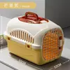 Transportadora para Gatos Caja para Avión Portátil Caja Anti-Estrés para Gatos Espacio de Transporte para Perros Mascotas en Coche Jaula para Perros