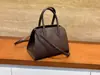 Bolsa de Mano Grande de Cuero de Vaca de Primera Capa de Fábrica Original Togo Bolso de Mano Minimalista de Alta Gama Lujo Ligero Bolso de Cuero Genuino para Mujer