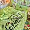 Novo Conjunto de Cama de Quatro Peças Bordado com Fio Bouclé Classe A 2026 - Gatinhos Desejosos