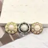 Botones Redondos Metálicos Pequeños Estilo Dama Fragante Cuerda Tejida a Mano Cerámica Traje Suéter Abrigo de Punto Botones