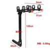 Engate Quadrado para Reboque de Carro Suporte de Bicicleta Rack Traseiro Rack de Bagagem Rack Quadrado Estilo Americano para Veículos Off-Road