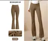 Pantalones Acampanados Línea T para Yoga, Pantalones Deportivos Ajustados de Tiro Alto Acampanados Cortos para Correr, Pantalones Deportivos de Fitness de Alta Elasticidad, Pantalones Levanta Cintura