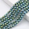 Joyería Hecha a Mano Accesorios DIY Cuentas Sueltas de Cristal Al por Mayor 6-10mm Chapado 96 Caras Cuentas de Tierra Cuentas de Cristal Disco