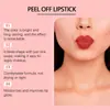 Eelhope Labial Peel Off Brillo Labial Hidratante para Labios No Transfiere Portátil Cuidado Brillo Labial