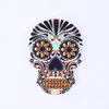 Amazon Halloween Anti-quemaduras Antideslizante Aislante térmico Impreso UV DIY Calavera Creativa Cerámica Absorbente Posavasos Hecho a Medida