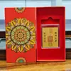 Caja de Regalo para Examen de Admisión a la Universidad: Éxito Dorado, Calcomanía para Teléfono de Oro Puro 999, Buena Suerte en Cada Examen, Bendiciones para un Futuro Brillante, Pequeño Regalo