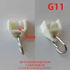 Polea para cortina accesorios para cortinas polea para riel riel recto viejo riel curvo rueda rodillo de cuentas venta directa de fábrica