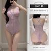 Mandesire lencería sexy pasión ardiente tentación pijama uniforme abierto encaje transparente body para mujer 9121