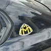 Pegatina Magnética para Coche Maybach con Logo m, Emblema Lateral Impreso en 3D, Calcomanía Adhesiva para Coche, Pegatina Creativa para Refrigerador