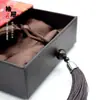 Caja de Joyería Desplegable con Patrón Estilo Chino Retro, Caja para Pulseras y Collares, Almacenamiento de Pulseras, Caja de Regalo Creativa, Caja de Embalaje