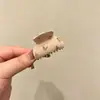 Estilo francés suave peinado semi-recogido pinza de garra pequeña pinza para el pelo pequeña dulce de hada de alta gama tocado fresco para el cabello que no tira