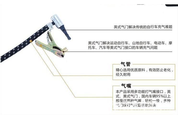 脚踩打气筒006