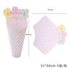 Serie de Papel de Envoltura para el Día del Maestro Papel de Envoltura de Flores Multiestilo Embalaje de Flores Papel Kraft Florería Materiales Florales