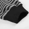 Sudadera con capucha y cremallera a rayas estilo retro americano, estilo primavera y otoño, chaqueta deportiva de marca moderna con vibra masculina, corte holgado