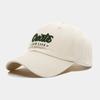 Boné de Baseball Bordado com Letra Personalizada Fábrica Logo Proteção Solar Feminina ao Ar Livre Circunferência da Cabeça Grande Boné com Aba Atacado Transfronteiriço Chapéu