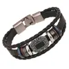 Joyas punk pulsera de piel de vaca pulsera vintage pulsera de cuero genuino joyería periférica de anime nueva venta al por mayor