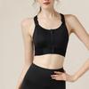 Verão Novo Atacado Transfronteiriço Cor Sólida Slim Fit Esportivo Yoga Roupa Colete Curto Hot Girl Pg4722