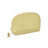 Nueva bolsa de almacenamiento simple semi-redonda de Feifan, bolsa de maquillaje, bolsa de almacenamiento portátil de gran capacidad para viajes, bolso de mano simple