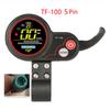 Controlador de medidor de 6 pinos TF-100 medidor de seis pinos scooter elétrica kugoo M4 medidor