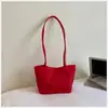 Bolsa balde estilo coreano em tecido Oxford, grande capacidade, estilo casual e descontraído, bolsa de ombro tote, bolsa grande de lona, bolsa simples de viagem