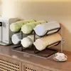 Portavasos, organizador de escritorio, estante de almacenamiento multicapa para tazas del hogar y tazas de café, escurridor, organizador multifuncional