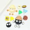 Charms para Sapato Crocs Desenho Animado Raio Grafite Urso Preto Acessórios Acessórios para Chinelo DIY Charms de Sapato Removíveis Atacado do Fabricante