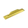 Aleación de Aluminio Mango Ancho Recto Negro Pulido Dorado Tirador de Gabinete de Cajón Tirador de Gabinete de Aleación de Aluminio