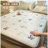 Seda de Hielo Sensación Fresca Sábana de Cama de Una Pieza Protector de Colchón Todo Incluido Colcha de Dibujos Animados para Niños Juego de Sábanas 2025 Nuevo Verano